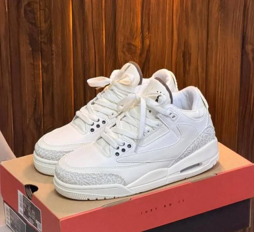 JORDAN RETRO 3 TRAVIS EURO 37 — talla Euro 37 — MAROB Popayán