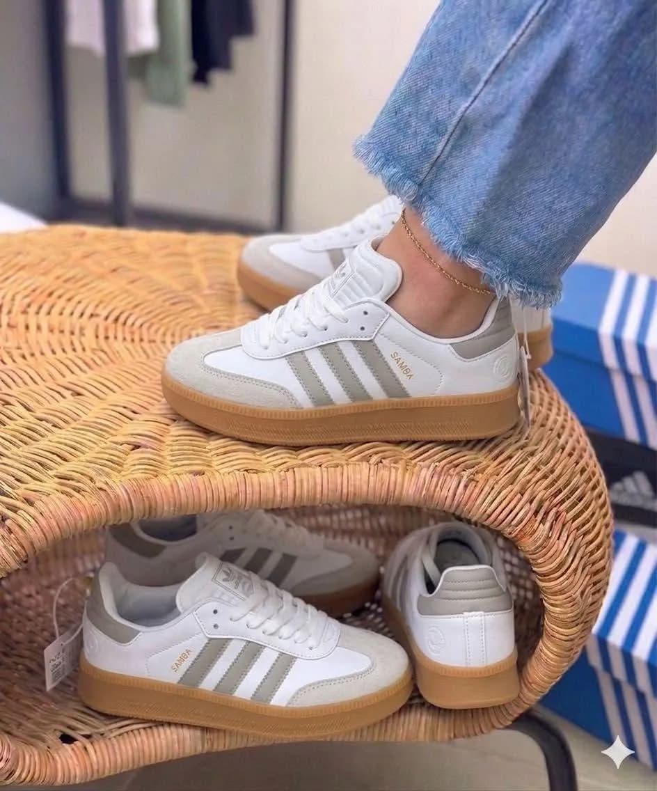ADIDAS SAMBA PLATAFORMA EURO 39P — talla Euro 38 — MAROB Popayán